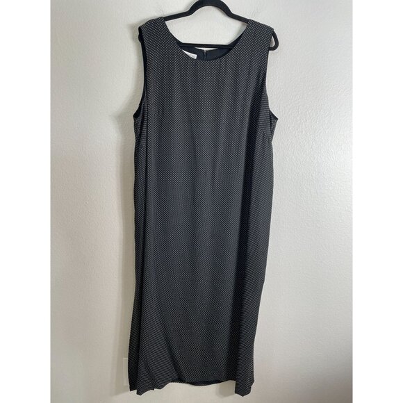 MAGGY LONDON Womens Plus 24WP Polka Dot 2 Piece Maxi Dress Suit - Picture 4 of 12